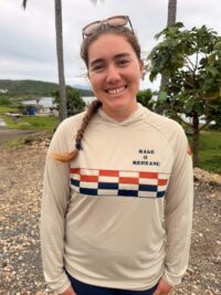 Sand Hooded Long Sleeve DRIFIT w/ Mo'okuapa Logo